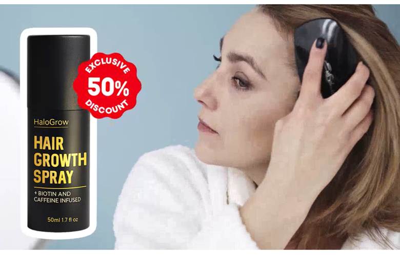 HaloGrow Hairspray sale