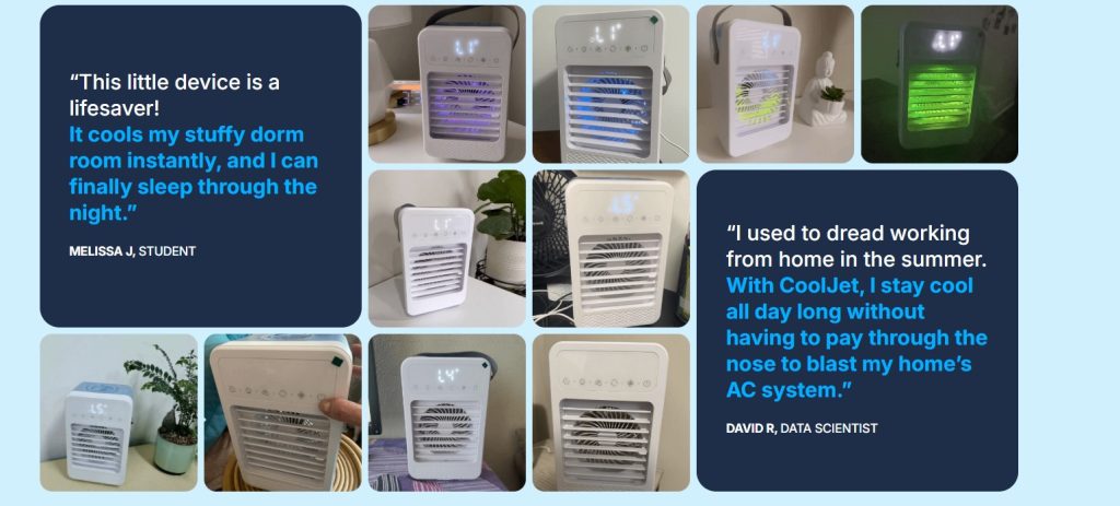 CoolJet Portable AC try