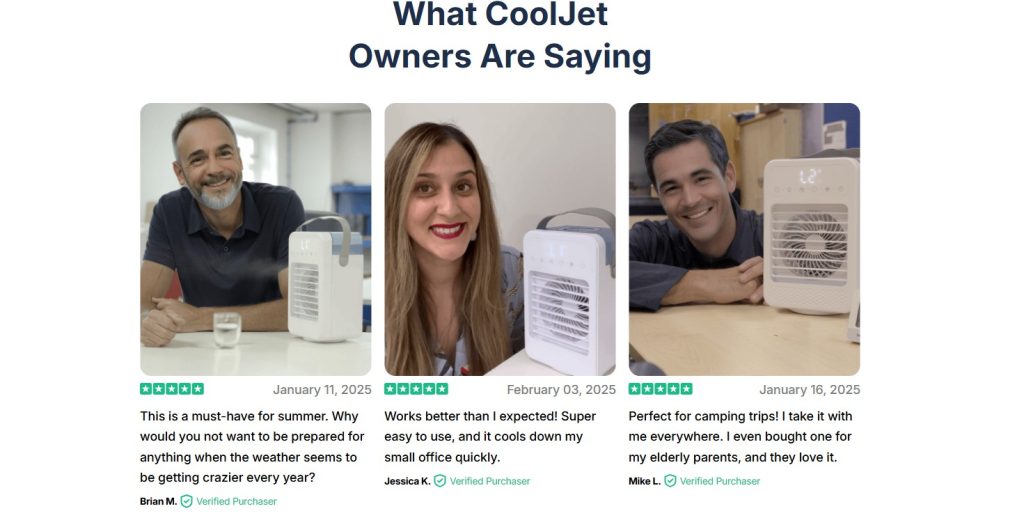 CoolJet Portable AC shop